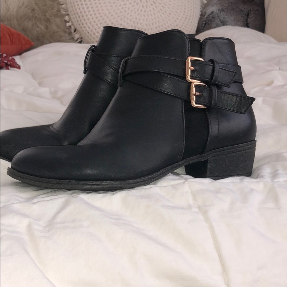 Black Ankle Booties